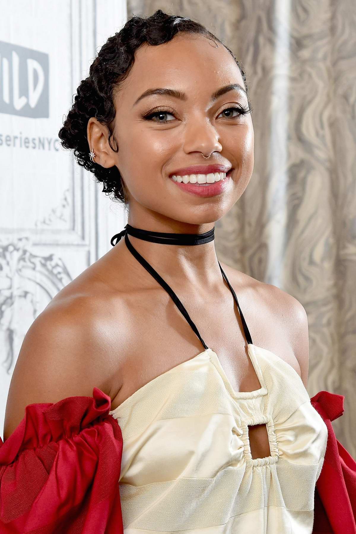 Logan Browning Visits The Build Series To Discuss The Netflix S Dear