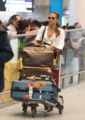 Alicia Vikander arriving at Toronto Pearson International Airport in Toronto, Canada