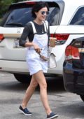 Lucy Hale stops by Joan's on Third for Lunch with Friends in Studio City, Los Angeles