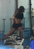 Vanessa Hudgens at her Pilates Class in Los Angeles