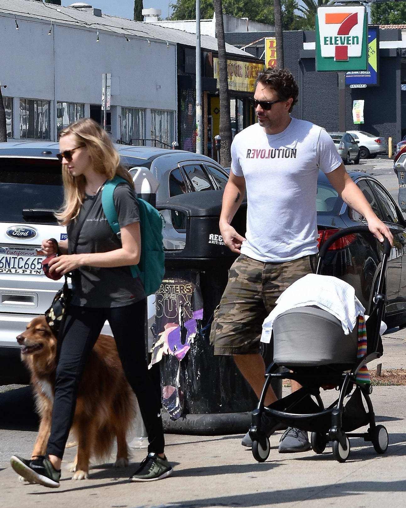 amanda seyfried and thomas sadoski out for lunch at cheebo in west