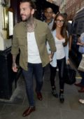 Megan McKenna and Pete Wicks going to Piccadilly Theatre to watch Annie in London