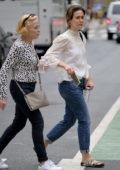Sarah Paulson and partner Holland Taylor shopping in Soho, New York