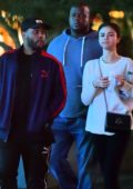 Selena Gomez and The Weeknd enjoy a Disney date night in Anaheim, California