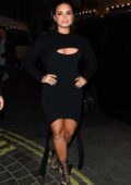 Demi Lovato attends album launch party in London