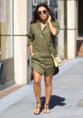 Eva Longoria stops by her favorite nail salon in Beverly Hills, Los Angeles
