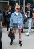 Hailey Baldwin spotted during fashion week in New York City