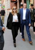 Jessica Chastain is seen out and about in Toronto, Canada