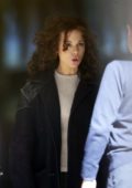 Kate Beckinsale dressed down with frizzy hair while filming new movie 'Farming' in London