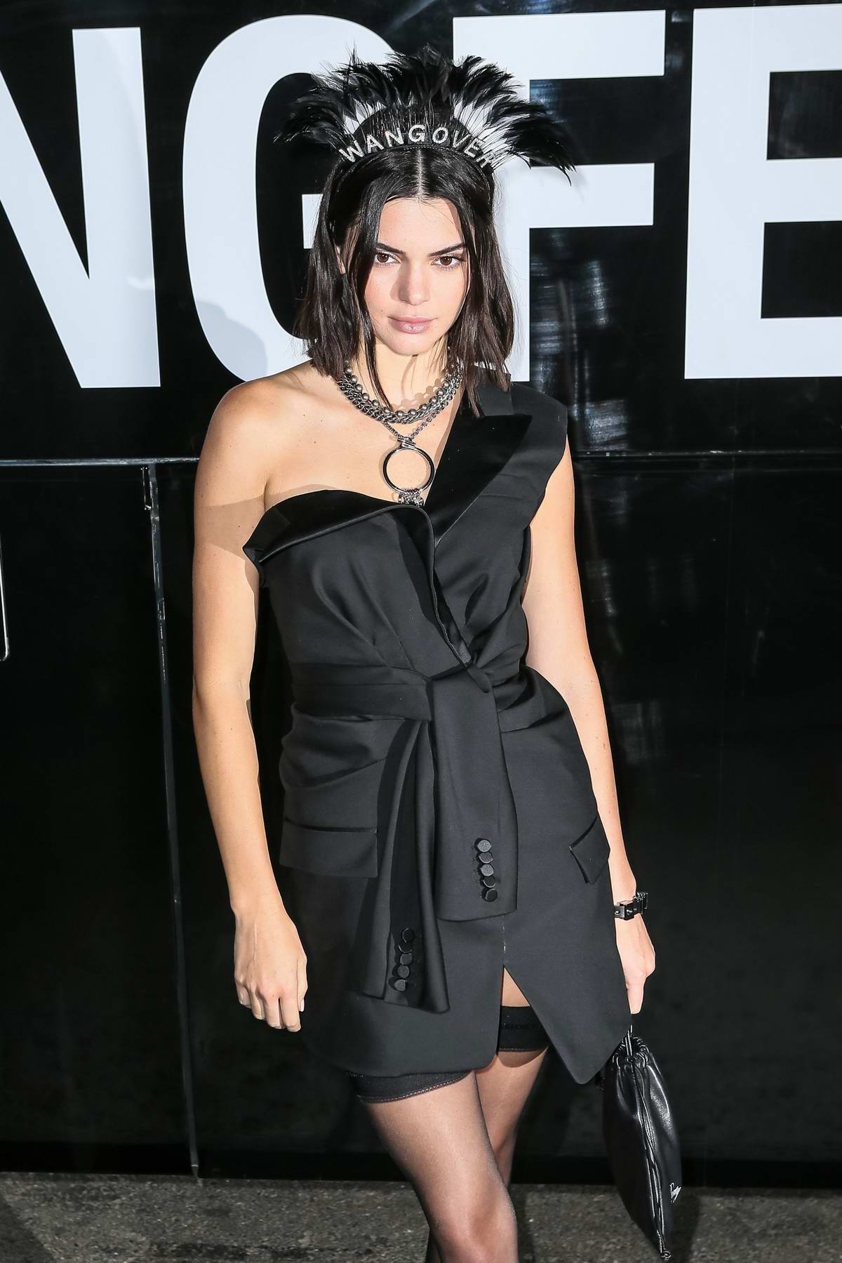 kendall jenner attends the alexander wang show during new york fashion  week-090917_5