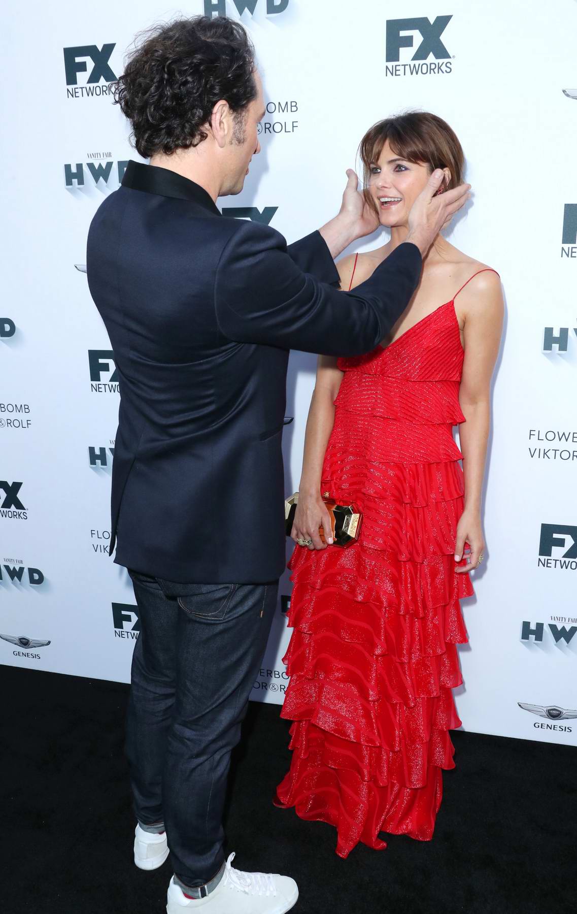 keri russell at vanity fair and fx network pre-emmy party in los ...