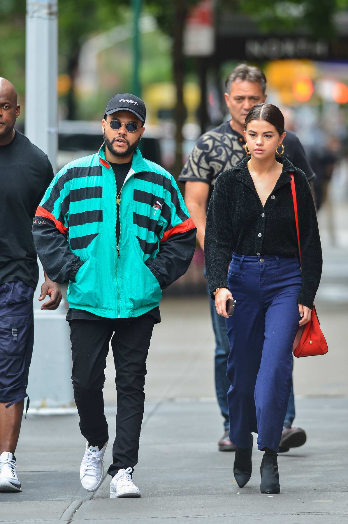 Selena Gomez And The Weeknd Grabbing Coffee On A Rainy Day In West