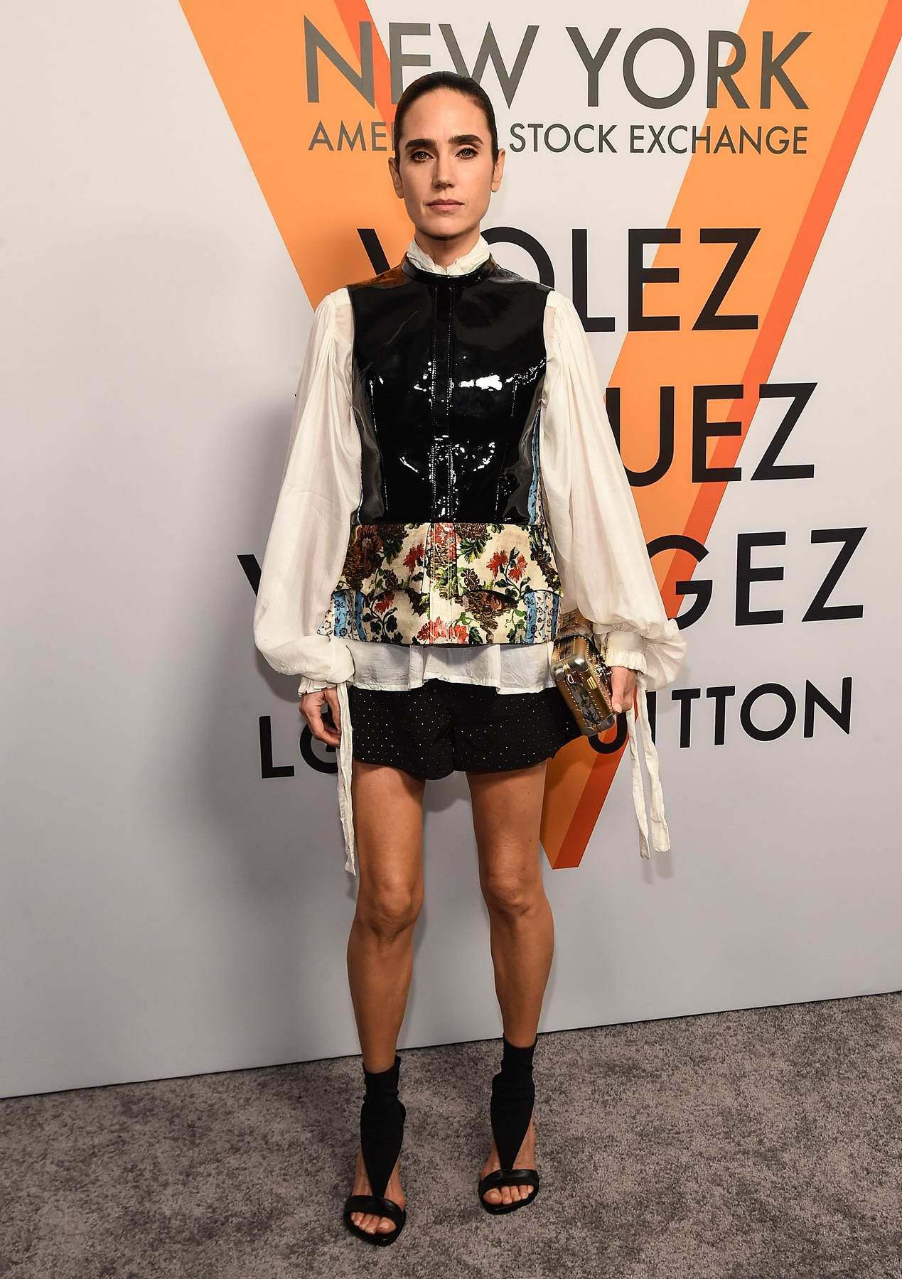 Jennifer Connelly at Louis Vuitton 'Volez, Voguez, Voyagez' exhibition  opening in New York