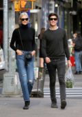 Karlie Kloss walks home with boyfriend Joshua Kushner in West Village, New York City