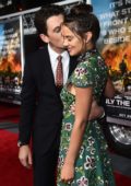 Keleigh Sperry and Miles Teller at the premiere of 'Only The Brave' in Los Angeles