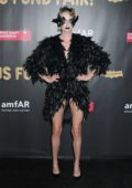Lindsay Ellingson at the 2017 amfAR Fabulous Fund Fair at Skylight Clarkson SQ in New York City
