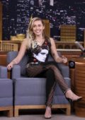 Miley Cyrus at Tonight Show Starring Jimmy Fallon in New York