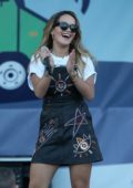 Rita Ora performs during the Brew and Chew Festival at the Palm Beach Outlets in Palm Beach, Florida