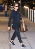 Alicia Vikander touches down at JFK Airport in New York