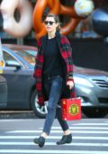 Jessica Biel seen running errands in Tribeca, New York