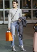 Lucy Hale spotted at Vancouver airport as she arrives back in Vancouver, Canada