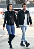 Mary Elizabeth Winstead and Ewan McGregor hold hands as they enjoy a walk out in Hollywood, Los Angeles