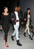 Shanina Shaik and Nicole Williams spotted out on a double date in Los Angeles