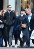 Emma Stone and Dave McCary make a rare outing in New York City