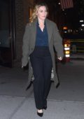 Kate Winslet leaving her hotel in New York City