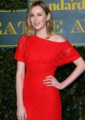 Laura Carmichael at the Evening Standard Theatre Awards in London