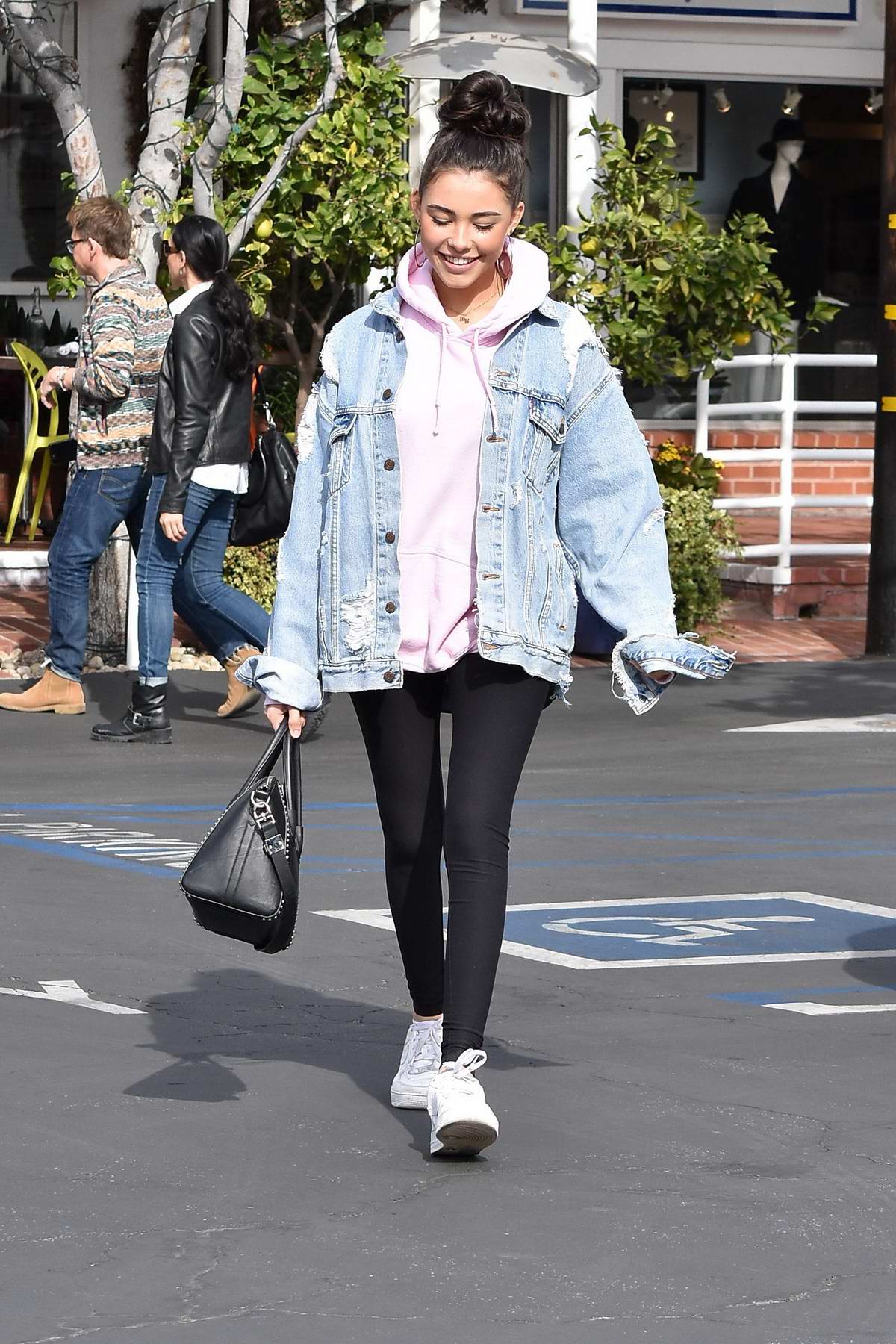 madison beer is all smiles while leaving fred segal in west hollywood ...
