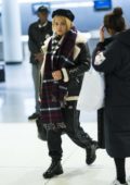 Rita Ora touches down at JFK airport with her sister Elena, New York