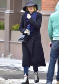 Blake Lively bundles up on a chilly day in New York City