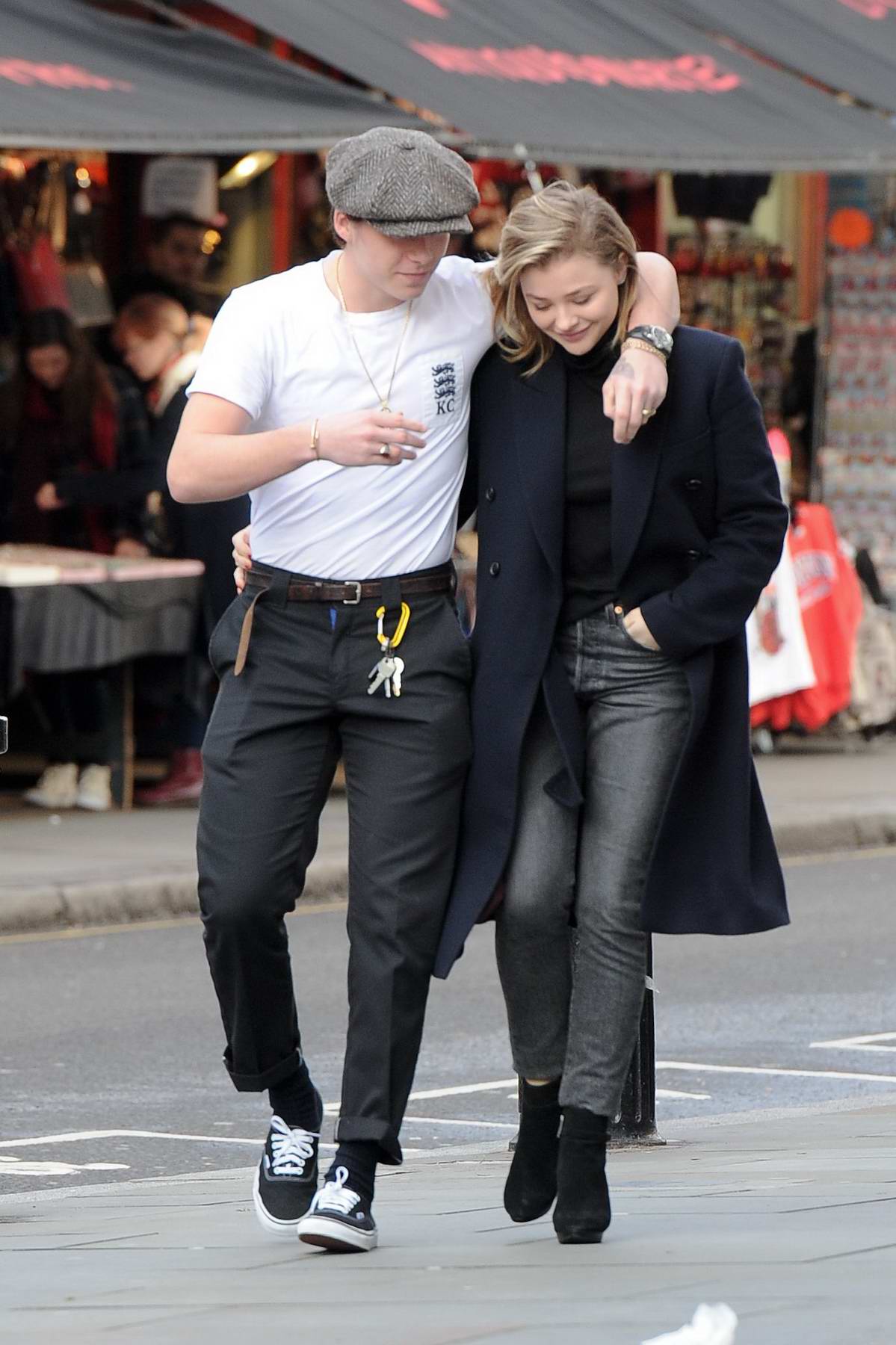 Brooklyn Beckham and Chloe Grace Moretz relationship back on during  romantic London stroll