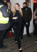 Ellie Goulding enjoys a night out with friends at Bunga Bunga in London