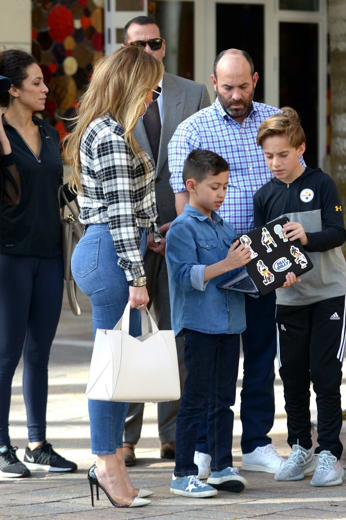 Jennifer Lopez and Alex Rodriguez Family Pictures
