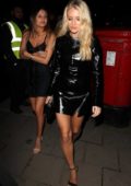 Lottie Moss celebrates her 20th birthday at Tape Nightclub in London