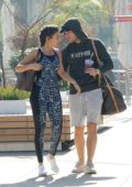 Michelle Keegan and Mark Wright heading to gym in Los Angeles