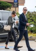 Alicia Vikander and Michael Fassbender head to lunch at the Soho House in Malibu, California