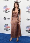 Emily Ratajkowski attends the 33rd Film Independent Spirit Awards in Los Angeles