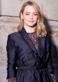 Emma Stone attending the Louis Vuitton show as part of the Paris Fashion  Week Womenswear Fall/Winter 2018/2019 held at Le Louvre, in Paris, France,  on march 05, 2018, France. Photo by Jerome
