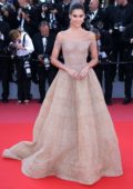 Sara Sampaio attends ‘Girls Of The Sun’ premiere during 71st Annual Cannes Film Festival in Cannes, France
