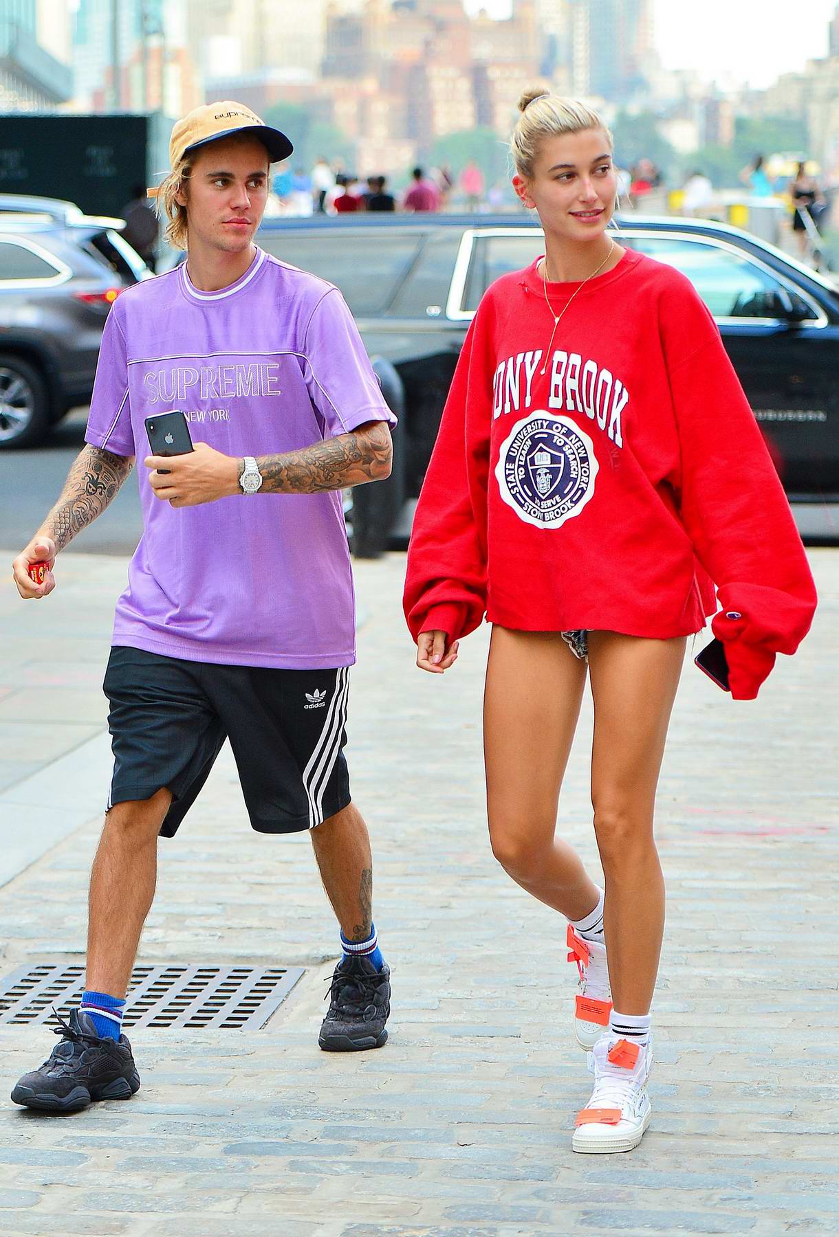 Justin Bieber and Hailey Baldwin catch up over lunch 