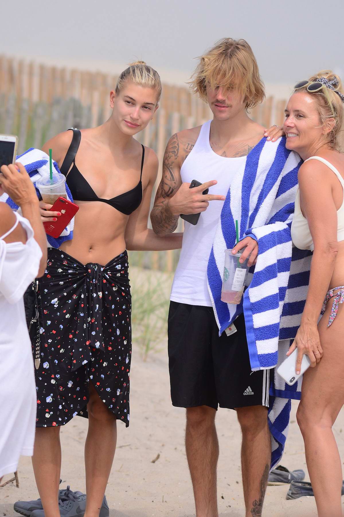 Hailey Baldwin With Justin Bieber in the Hamptons July 2, 2018 – Star Style