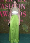 Alison Brie attends the Green Carpet Fashion Awards, Italia 2018 in Milan, Italy