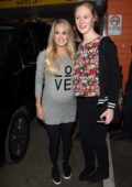 Carrie Underwood greets fans as she leaves TV show 'The Project' in Melbourne, Australia