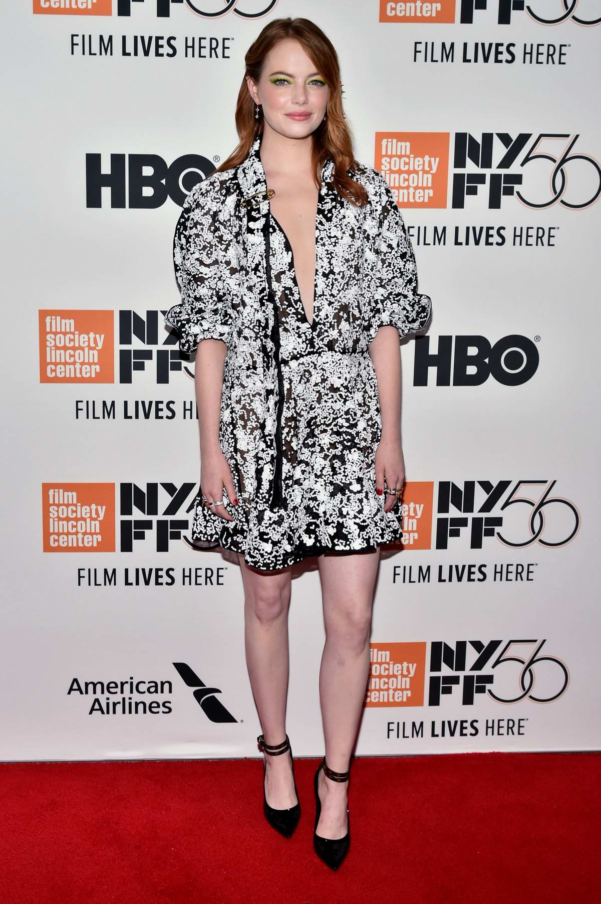 Emma Stone Makes Surprise Appearance at 'Bleat' NYFF Premiere
