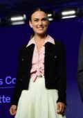 Keira Knightley attends the Colette press conference during the Toronto International Film Festival (TIFF 2018) in Toronto, Canada