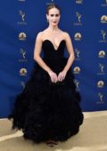 Sarah Paulson attends the 70th Primetime EMMY Awards (EMMYS 2018) at Microsoft Theater in Los Angeles