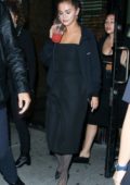 Selena Gomez spotted during a night out with Raquelle Stevens at La Esquina in New York City